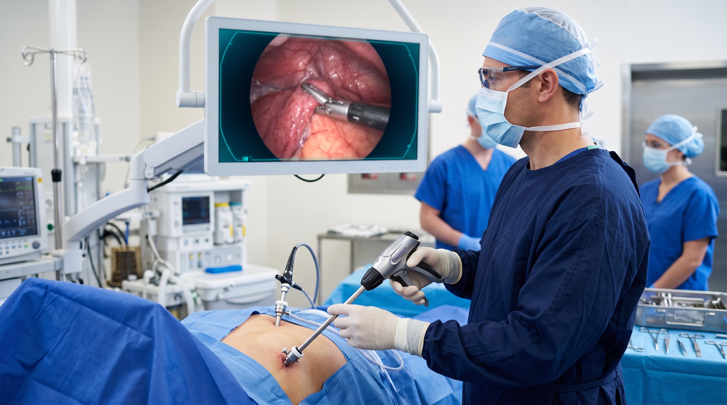 Fotografía Quirúrgica - Biopsia Pulmonar, Pleural y Mediastinal por VATS